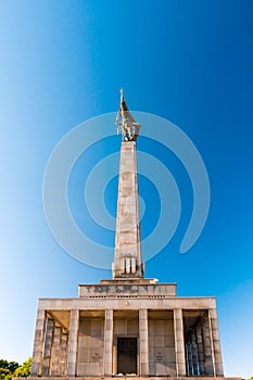 Slavin - memorial monument and cemetery for Soviet Army soldiers