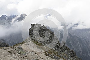 Slavkovsky stit, Vysoke Tatry, High Tatras, Slovakia photo