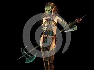 Slayer Woman 3d Computer Graphics