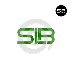 SLB Logo Letter Monogram Design