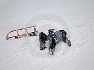 Sledding Accident (2)