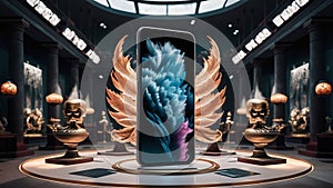 Modern Smartphone Technology in luxury optic