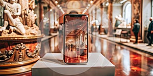Modern Smartphone Technology in luxury optic