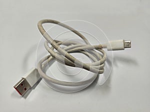 Sleek and Coiled, USB Type-C Cable
