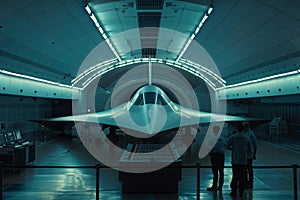 Stealthy Silhouette in the Wind Tunnel