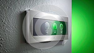 Smart Home Automation and Security Control Panel