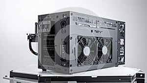 Sleek High-Performance Custom PC Case