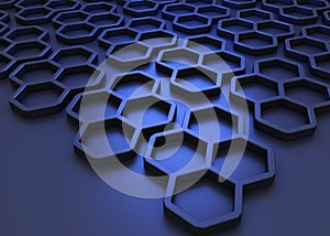 Sleek Honeycomb Background