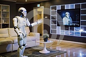 Humanoid Robot Interacting in Modern Smart Home