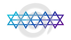 Modern Geometric Lattice Pattern, Interlocking Grid Design, vector design Generative AI