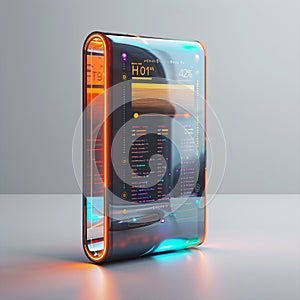 Sleek, innovative product showcasing future of technology