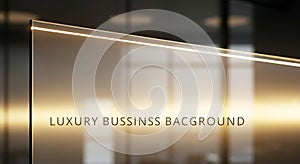 Modern Glass Panel Background