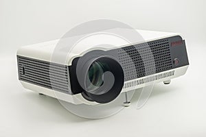 Modern projector designed for clear presentations and home entertainment systems