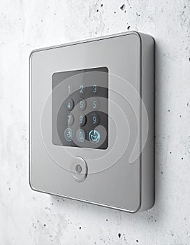 Modern Access Control Keypad for Home Security