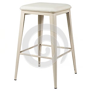 Modern stool isolated on white background