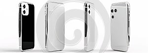 Sleek Smartphone with Touch Screen Display Mockup and Modern Features for Connectivity, Ai generative
