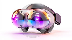 High-Tech Virtual Reality Headset with Stylish Design