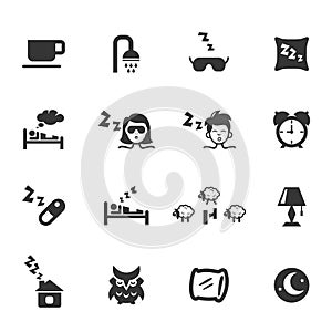 Sleep icons