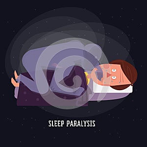 Sleep paralysis. ghost. devil -