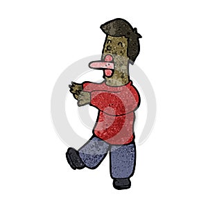 sleep walking man cartoon