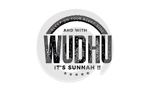 Sleep on your right side and with wudhu, itâ€™s sunnah