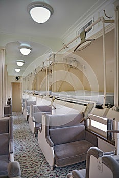 Sleeper coach interior