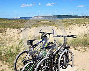 Sleeping Bear Dunes Biking