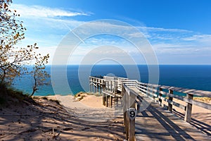 Sleeping Bear Dunes Overlook - Michigan