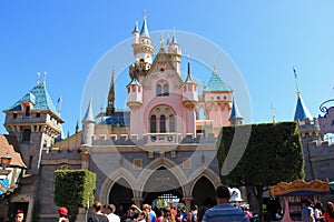 Sleeping Beauty Castle at Disneyland