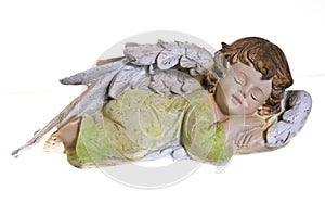 Sleeping cherub or angel