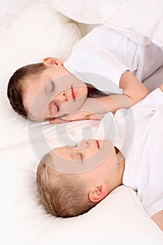 Sleeping children