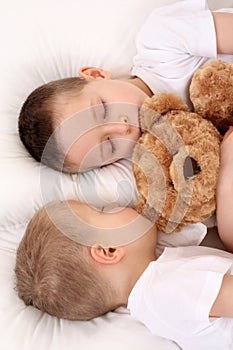 Sleeping children