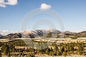 Sleeping Giant With a Bit of Early Snow