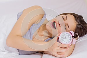 Sleeping Girl Alarm Clock