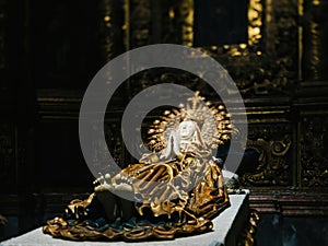 Sleeping Mary's Feet in Prayer: Catedral-Basilica de Santa Maria de Mallorca