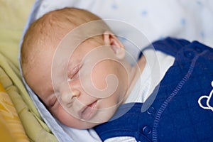 Sleeping newborn