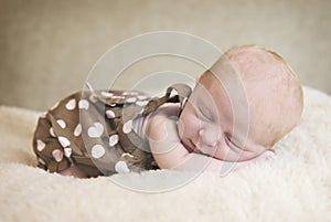 Sleeping Newborn Baby