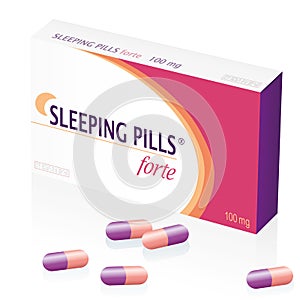 Sleeping Pills Drugs Packet