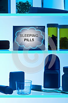 Sleeping Pills Medicine Cabinet
