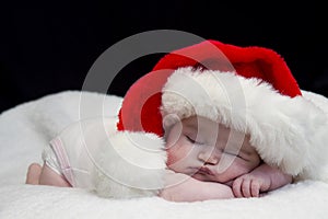 Sleeping Santa Baby