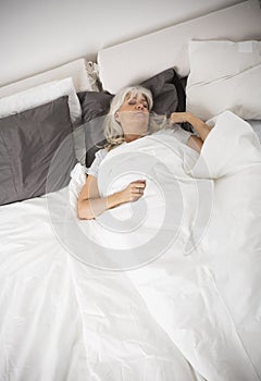 Sleeping woman