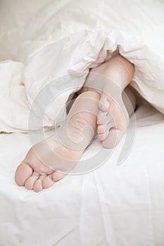 Sleeping Woman's feet