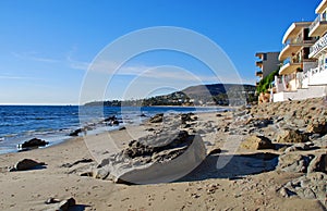 Sleepy Hollow Beach in Laguna Beach, CA.