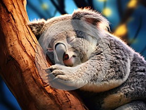 Sleepy Koala bear