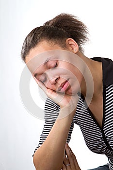 Sleepy Woman