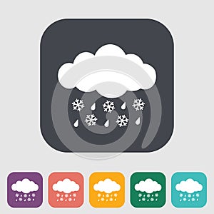 Sleet icon