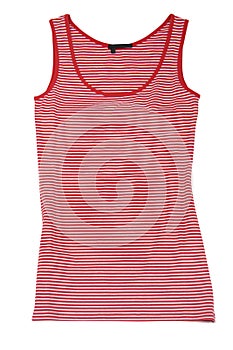 Sleeveless sports shirt