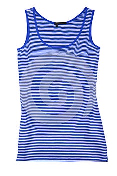 Sleeveless sports shirt