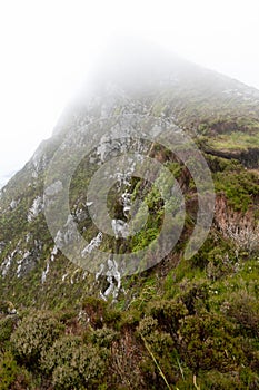 Sliabh Liag cliffs walk in Co Donegal