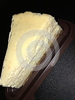 A slice of Cheesecake